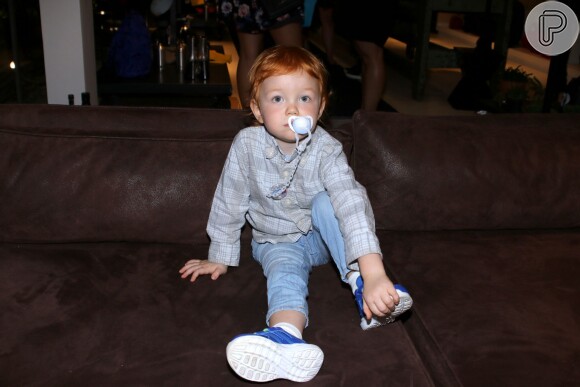 Bento, de 2 anos, é filho de Carol Trentini e do fotógrafo Fábio Bartelt