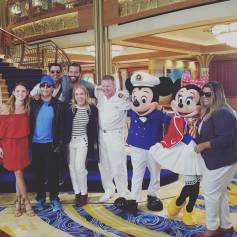 Tom Cavalcante foi um dos convidados de Angélica para o cruzeiro da Disney
