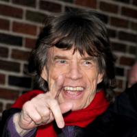 Mick Jagger, líder da banda Rolling Stones, será bisavô aos 70 anos