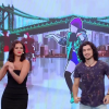 Bruna Marquezine e Gabriel Leone estavam dançando separados e o ator sugeriu um forró para dançaren juntos no 'Amor e Sexo'