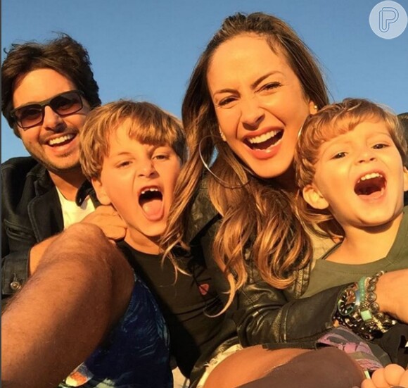 Claudia Leitte gosta de compartilhar momentos em família no Instagram