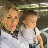 Ana Hickmann usou sua conta de Instagram para recordar alguns momentos do filho, Alexandre Jr.: 'Quando a mamãe descobriu que você estava chegando ela sentiu a maior felicidade do mundo'