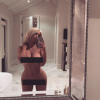 Polêmica, Kim Kardashian postou uma foto nua em seu Instagram