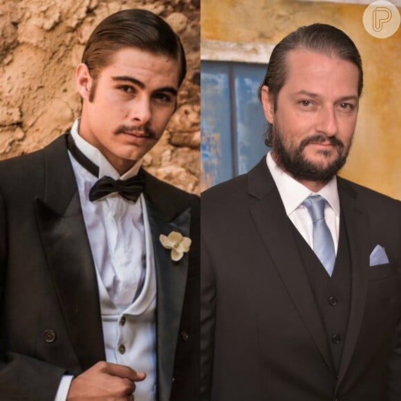 Rafael Vitti e Marcelo Serrado dividem o papel de Carlos Eduardo, o marido de Maria Tereza (Camila Pitanga) na segunda fase da novela 'Velho Chico'