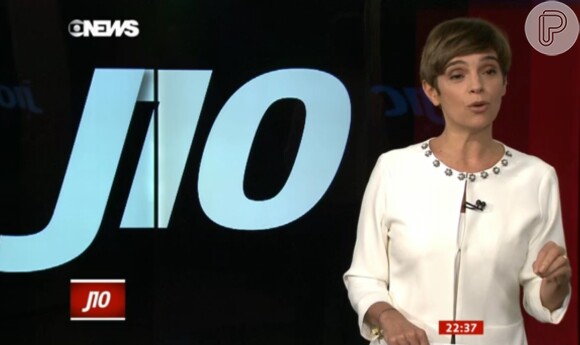 Renata Lo Prete se atrapalhou duas vezes ao falar de Dilma Rousseff no 'Jornal das 10' da GloboNews, nesta terça-feira, 8 de março de 2016: 'Ex-presidente'