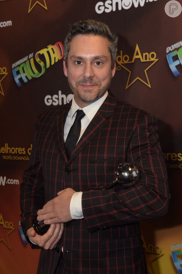 Alexandre Nero ganhou o prêmio 'Melhores do Ano' pelo personagem Romero Rômulo, na novela 'A Regra do Jogo'
