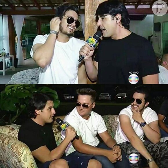 Em entrevista com Bruno de Luca, Luan Santana e seu amigo Marquinho contaram que quase foram presos em Cancun