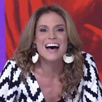Maíra Charken ri com gafe de Rodrigo Santoro: 'Ele pode me chamar até de psiu'