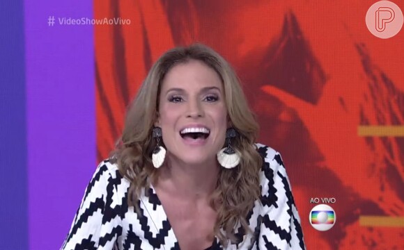 Maíra Charken, nova apresentadora do 'Vídeo Show', brinca ao falar do fato de Rodrigo Santoro ter errado seu nome: 'Pode chamar como quiser', disse ela nesta segunda-feira, 14 de março de 2016