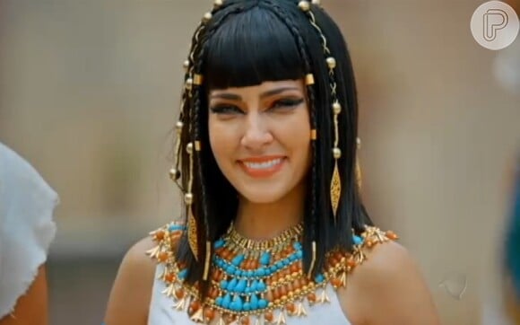 Maytê Piragibe como a egípcia Azenate, de 'José do Egito'