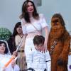 Luciana Gimenez comemora aniversário de 5 anos do filho caçula, Lorenzo, em festa com tema 'Star Wars', em São Paulo, nesta quinta-feira, 17 de março de 2016