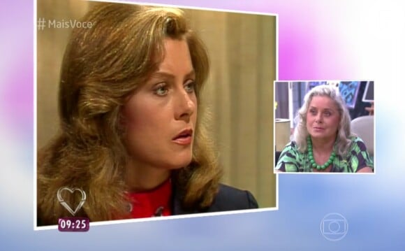 Vera Fischer lembrou seu primeiro papel na TV Globo, na novela 'Espelho Mágico' (1977): 'Eu sempre tive muito medo, muita ansiedade'