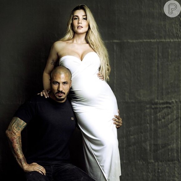 Aline Gotschalg está grávida de Lucca, primeiro filho da ex-BBB com Fernando Medeiros