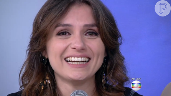 Monica Iozzi se emocionou em seu último dia no 'Vídeo Show'