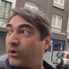 Zeca Camargo conseguiu pegar um táxi enquanto mostrava as ruas de Bruxelas, na Bélgica, vazias. 'Vim para passar menos de 24 horas e não sei se vou sair'