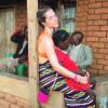 Giovanna Ewbank viajou ao Malauí, na África, para trabalho voluntário