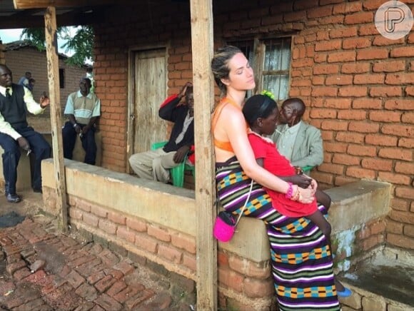 Giovanna Ewbank viajou ao Malauí, na África, para trabalho voluntário