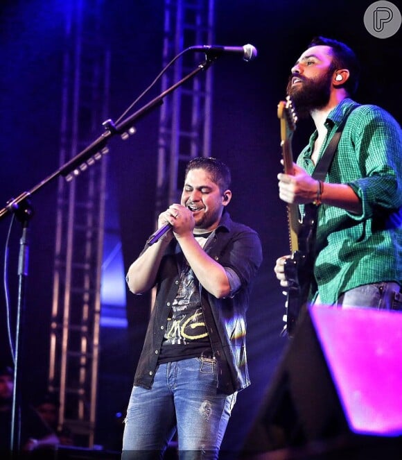 A dupla Jorge e Mateus se apresentou em Gravatá, Pernambuco, no último sábado, 26 de março de 2016