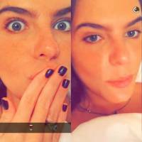 Namorada de Cauã Reymond chama novos seguidores de 'chatos' no Snapchat. Vídeo!