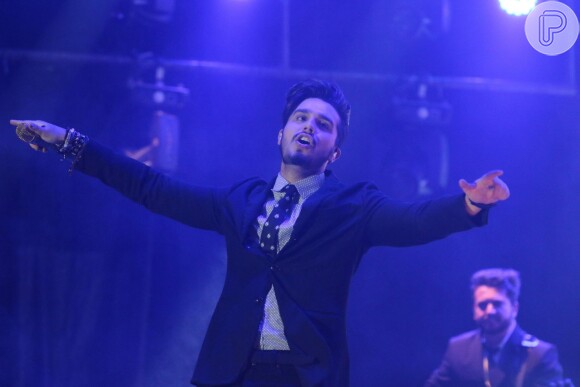 Luan Santana faz show no Barra Music, no Rio, nesta sexta-feira, 1º de abril de 2016