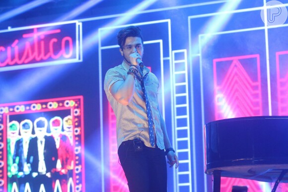 Luan Santana faz show no Barra Music, no Rio, nesta sexta-feira, 1º de abril de 2016