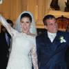 Eri Johnson e Alice Souto se casaram no sábado, 2 de abril de 2016, no Rio de Janeiro, em uma celebração recheada de famosos