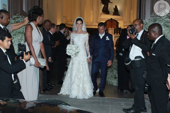 Eri Johnson e Alice Souto se casaram no sábado, 2 de abril de 2016, no Rio de Janeiro, em uma celebração recheada de famosos