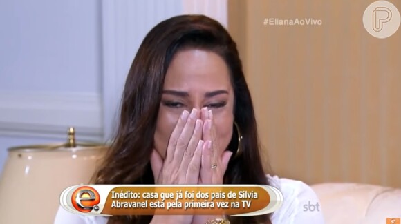 Silvia Abravanel chorou ao falar da família durante entrevista ao programa 'Eliana', deste domingo, 3 de abril de 2016: 'Espero daqui a dez anos estar plena e feliz com a minha família. E nós sempre juntos'