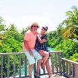 Renata Dominguez e Edson Spinello seguiram para as Ilhas Maldivas no dia 22 e passarão mais uma semana em Dubai