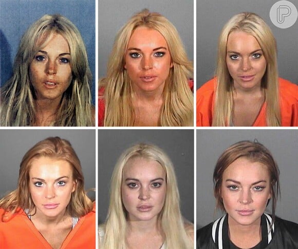 Lindsay Lohan foi seis vezes internada em clínicas de reabilitação