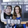 Ana Furtado e André Marques se divertem na gravação do 6000º episódio de 'Video Show'