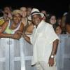 Antônio Pitanga prestigia o show de Gilberto Gil e Stevie Wonder em 25 de dezembro de 2012, na praia de Copacabana