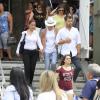 Diane Kruger e Joshua Jackson deixam o Pão de Açúcar, no Rio