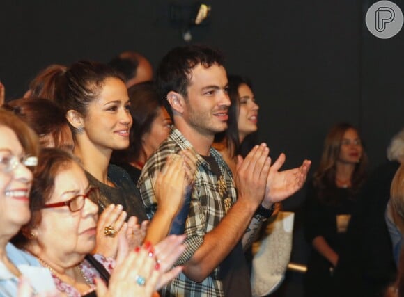 No dia 14 de novembro de 2013, o casal foi prestigiar a estreia de 'Elis, O Musical', no Rio de Janeiro
