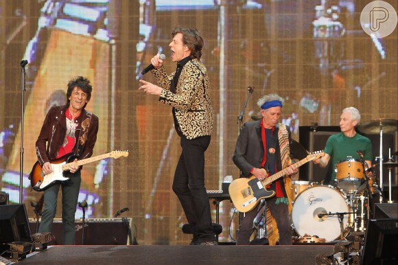 O músico toca com a banda Rolling Stones desde 62 e este ano completou 70 anos