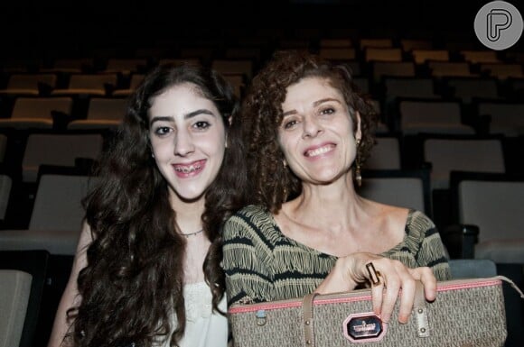 Christiane Tricerri, a Vega de 'Amor à Vida', e a filha Isadora