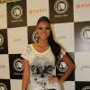 Jakelyne Oliveira, a Miss Brasil 2013, marcou presença no lançamento da linha de roupas de Giovanna Ewbank, em 30 de novembro de 2013