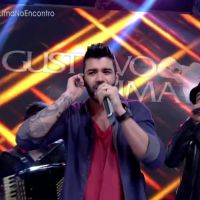 Gusttavo Lima canta 'Que Pena Que Acabou' na TV e web brinca:'Dedicada a Fátima'