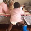 Giovanna Ewbank postou uma foto com a filha, Titi, de 3 anos, nas redes sociais