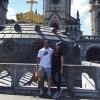 Marcos Mion e a mulher, recuperada de câncer, visitam Lourdes, na França, nesta quarta-feira, dia 31 de agosto de 2016
