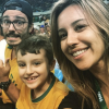 Cris Dias curtiu a Olimpíada Rio 2016 ao lado do marido, Thiago Rodrigues, e do filho do casal, Gabriel, de 6 anos