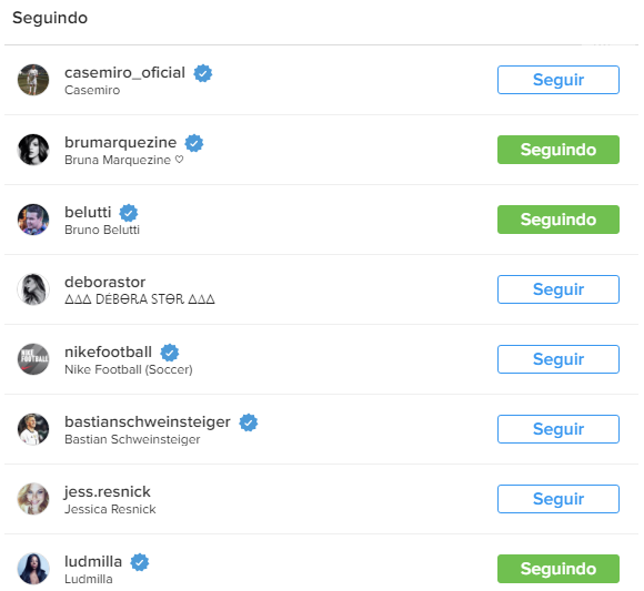 Neymar voltou a seguir Bruna Marquezine nas redes sociais neste sábado, 3 de setembro de 2016