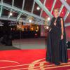 Sharon Stone desfilou belíssima no tapete vermelho do Festival de Filme de Marrakech, em que foi homenageada