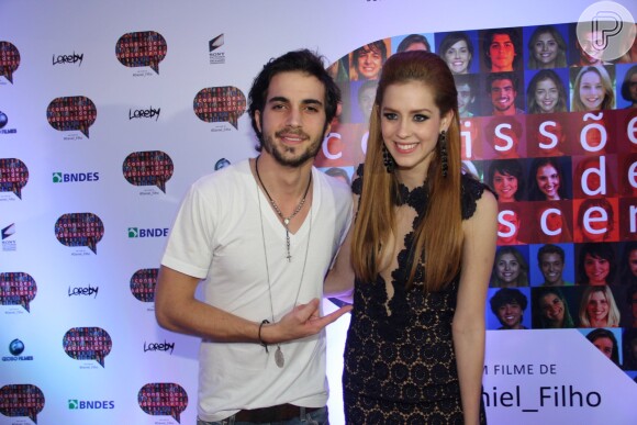 Sophia Abrahão e Fiuk participam da pré-estreia do filme 'Confissões de 'Adolescente', em 17 de dezembro de 2013