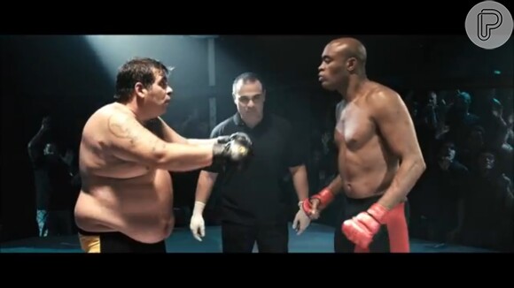 No longa, que tem cenas filmadas em Las Vegas, Leandro Hassum contracena com o lutador Anderson Silva