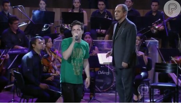Di Ferrero cantou no 'Altas Horas' especial pelo Dia das Crianças