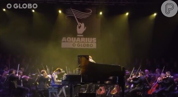Ana Paula Araújo tocou em evento "Aquarios" promovido pelo jornal 'O Globo' em dezembro de 2013
