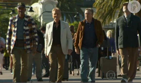 Morgan Freeman, Michael Douglas, Robert de Niro e Kevin Kline se reúnem para novo filme em Hollywood