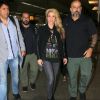No Brasil, Shakira desembarcou em São Paulo nesta terça-feira, 6 de dezembro de 2016