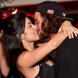  Pablo Morais e a namorada, Letícia Almeida, trocaram beijos na festa Rocka Rocka, no Rio, na última sexta-feira, 2 de dezembro de 2016 
